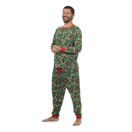 Build-A-Bear Pajama Shop™ Holiday Print Top - Adult - US 8444