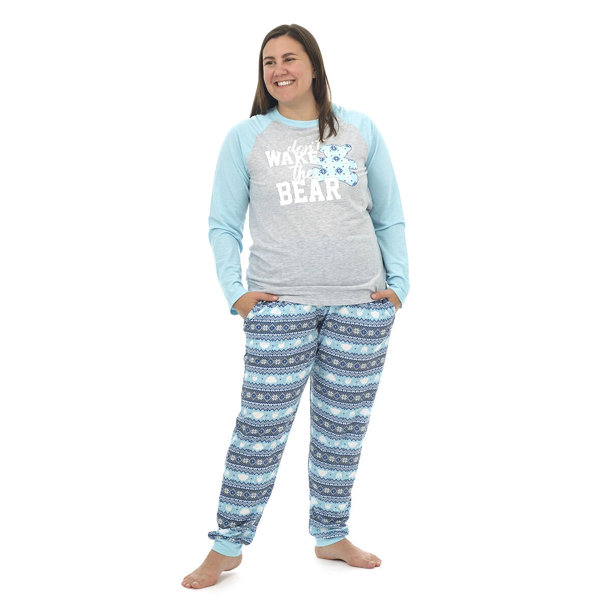Build-A-Bear Pajama Shop™ Winter Fair Isle Pants - Adult - US 5023