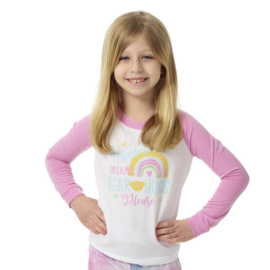 Build-A-Bear Pajama Shop™ Rainbow Dreams &amp; Bear Hugs Please PJ Top - Toddler &amp; Youth - US 6064