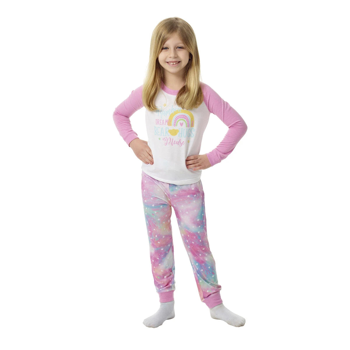 Build-A-Bear Pajama Shop™ Rainbow Dreams &amp; Bear Hugs Please PJ Top - Toddler &amp; Youth - US 7412