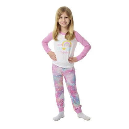 Build-A-Bear Pajama Shop™ Rainbow Dreams &amp; Bear Hugs Please PJ Top - Toddler &amp; Youth - US 6064