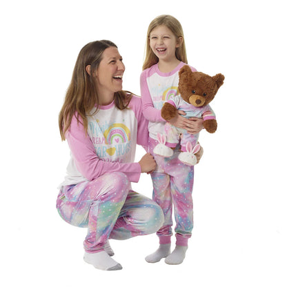 Build-A-Bear Pajama Shop™ Rainbow Dreams &amp; Bear Hugs Please PJ Top - Toddler &amp; Youth - US 7412