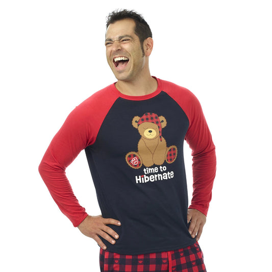 Build-A-Bear Pajama Shop™ Time to Hibernate Top - Adult - US 6231