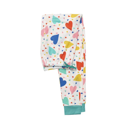 Build-A-Bear Pajama Shop™ Colorful Hearts PJ Pants - Adult - US 5680