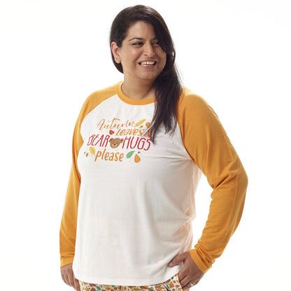 Build-A-Bear Pajama Shop™ Autumn Leaves Top - Adult - US 9797