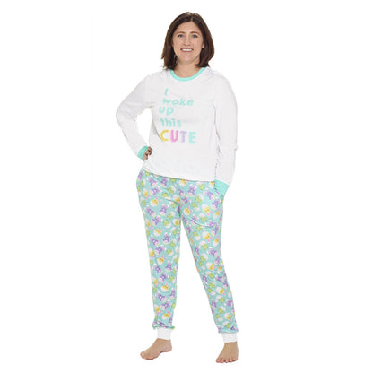 Build-A-Bear Pajama Shop™ "I Woke Up This Cute" PJ Top - Adult - US 1364