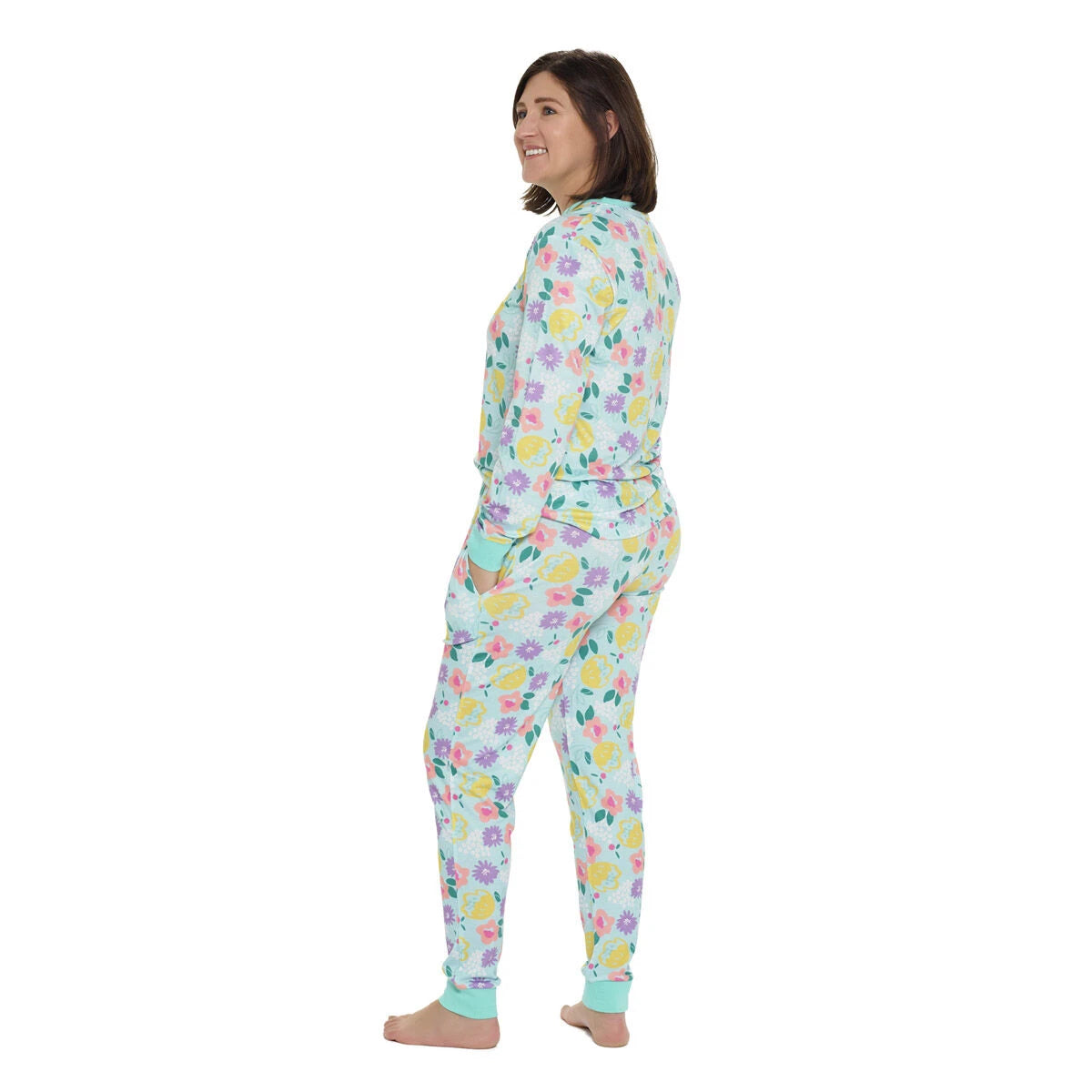 Build-A-Bear Pajama Shop™ Spring Flowers PJ Pants - Adult - US 7484