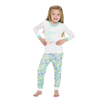 Build-A-Bear Pajama Shop™ "I Woke Up This Cute" PJ Top - Toddler and Youth - US 9928