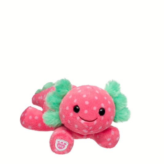 Build-A-Bear Mini Beans Strawberry Axolotl Stuffed | BAB - US 4607