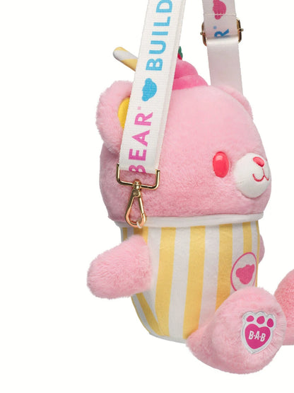Strawberry Lemonade Bear Slushie Plushie | Build-A-Bear - US 2493