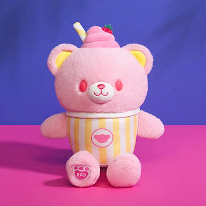 Strawberry Lemonade Bear Slushie Plushie | Build-A-Bear - US 6878
