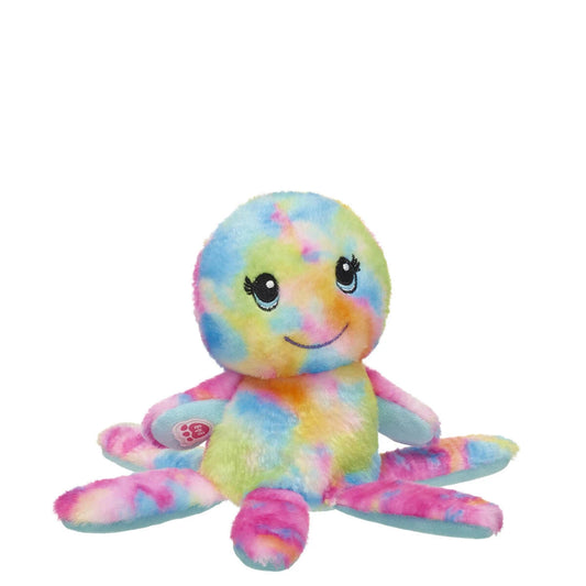 Mini Beans Rainbow Octopus Stuffed Animal - US 8039