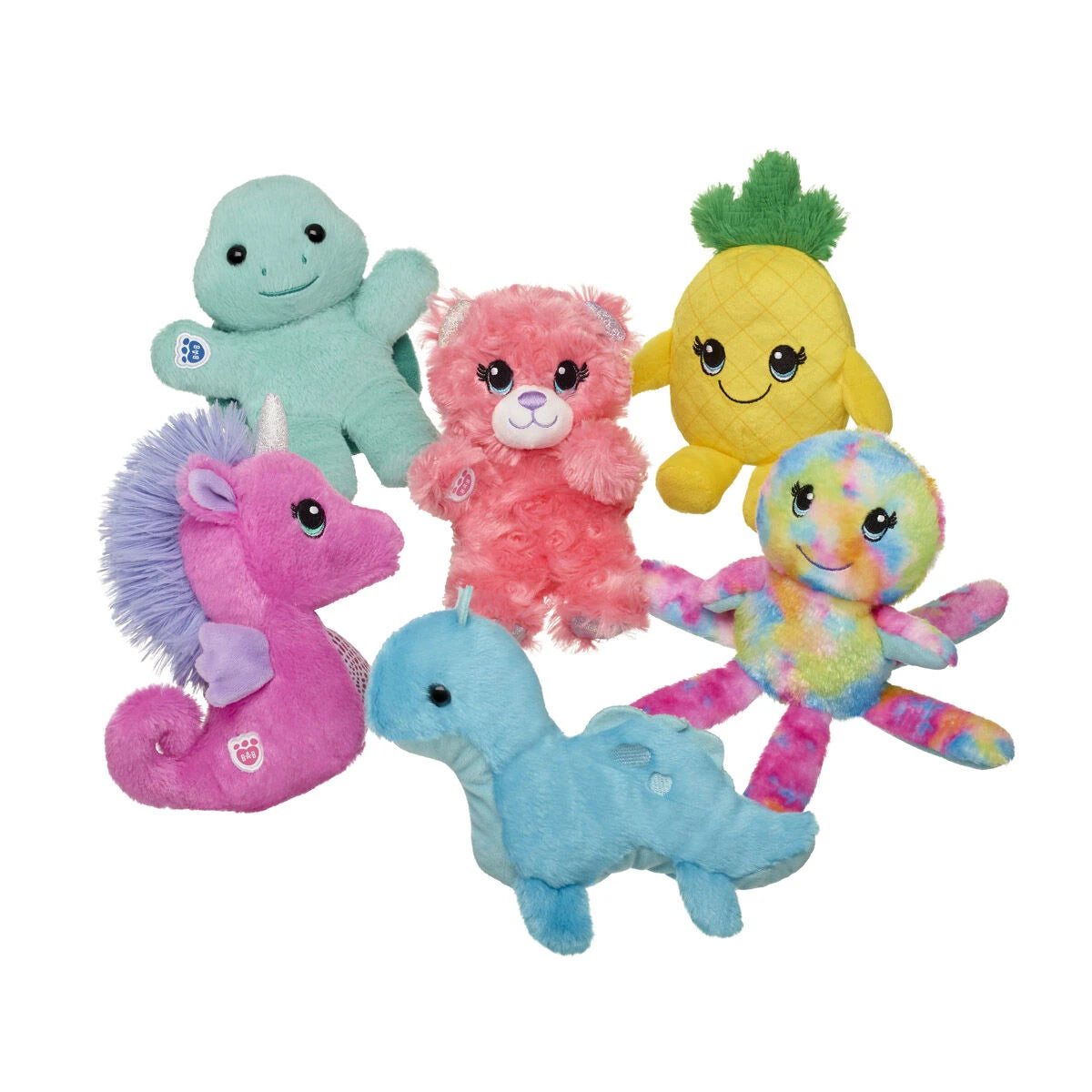 Mini Beans Tropical Pineapple Plush Toy - US 6358
