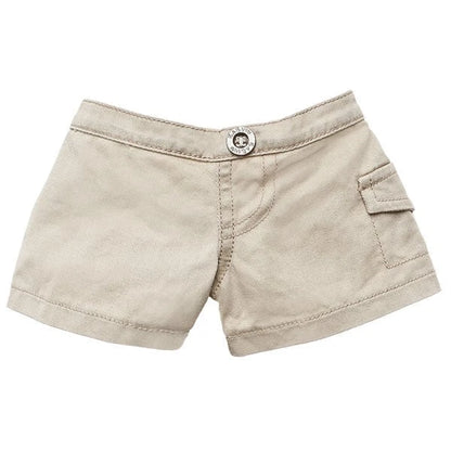 Tiny Pocket Khaki Shorts for Stuffed Animals | Build-A-Bear® - US 8925