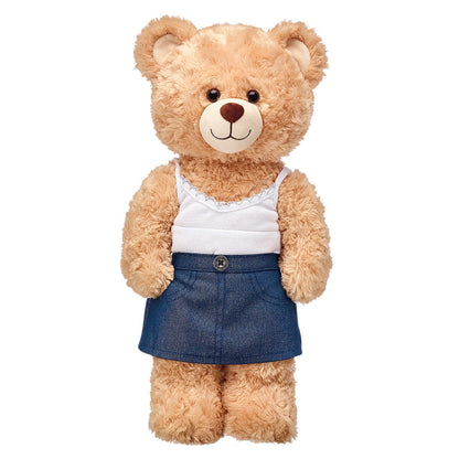 Sparkly Denim Skirt for Stuffed Animals | Build-A-Bear® - US 9093