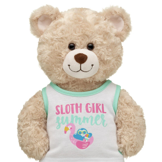 Sloth Girl Summer Tank for Plush Toys | Build-A-Bear® - US 1073