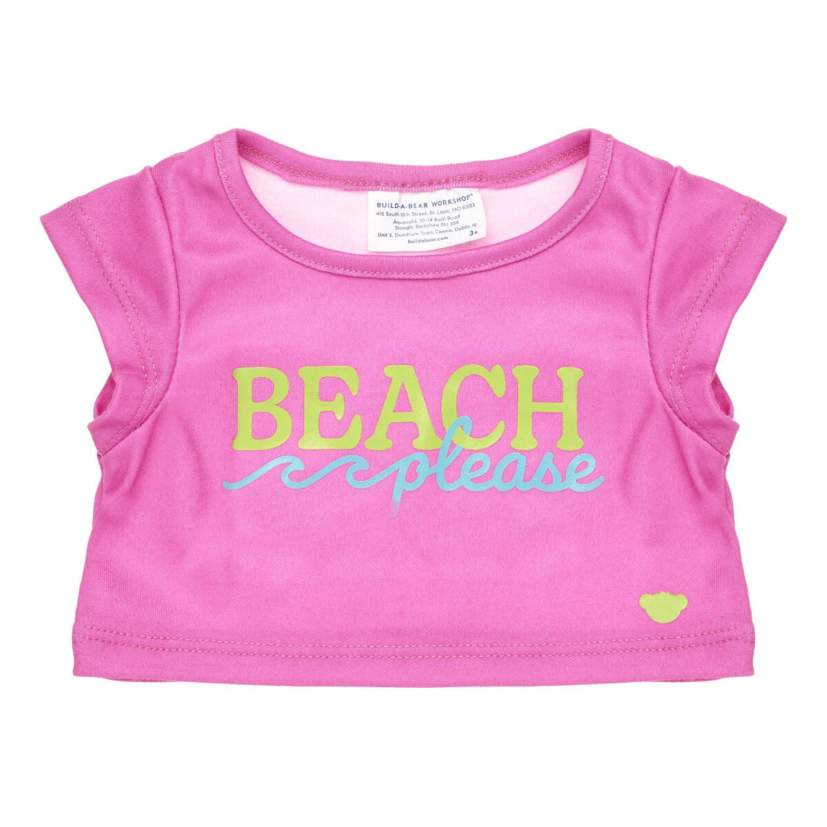 Beach Please T-Shirt for Stuffed Animals | Build-A-Bear® - US 2193