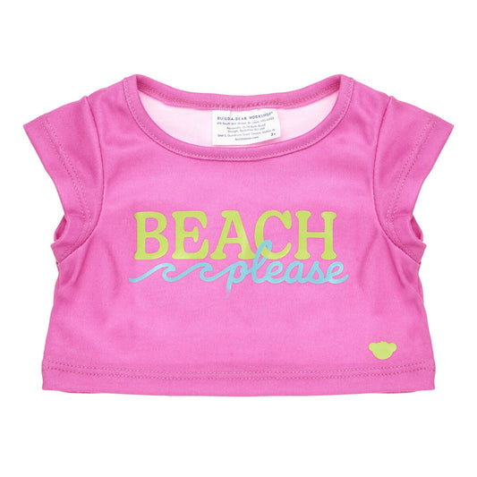 Beach Please T-Shirt for Stuffed Animals | Build-A-Bear® - US 2193