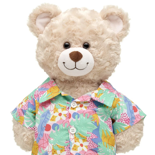 Tropical Button Down Shirt for Plush Toys | Build-A-Bear® - US 5290