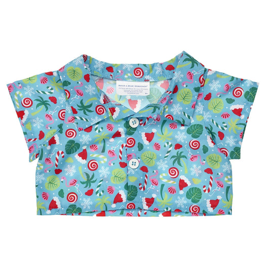 Tropical Christmas Shirt for Stuffed Animals | Build-A-Bear® - US 1188