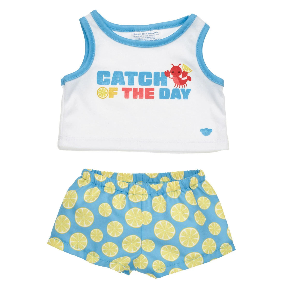 "Catch of the Day" Summer Outfit for Plush Toys | Build-A-Bear® - US 5047