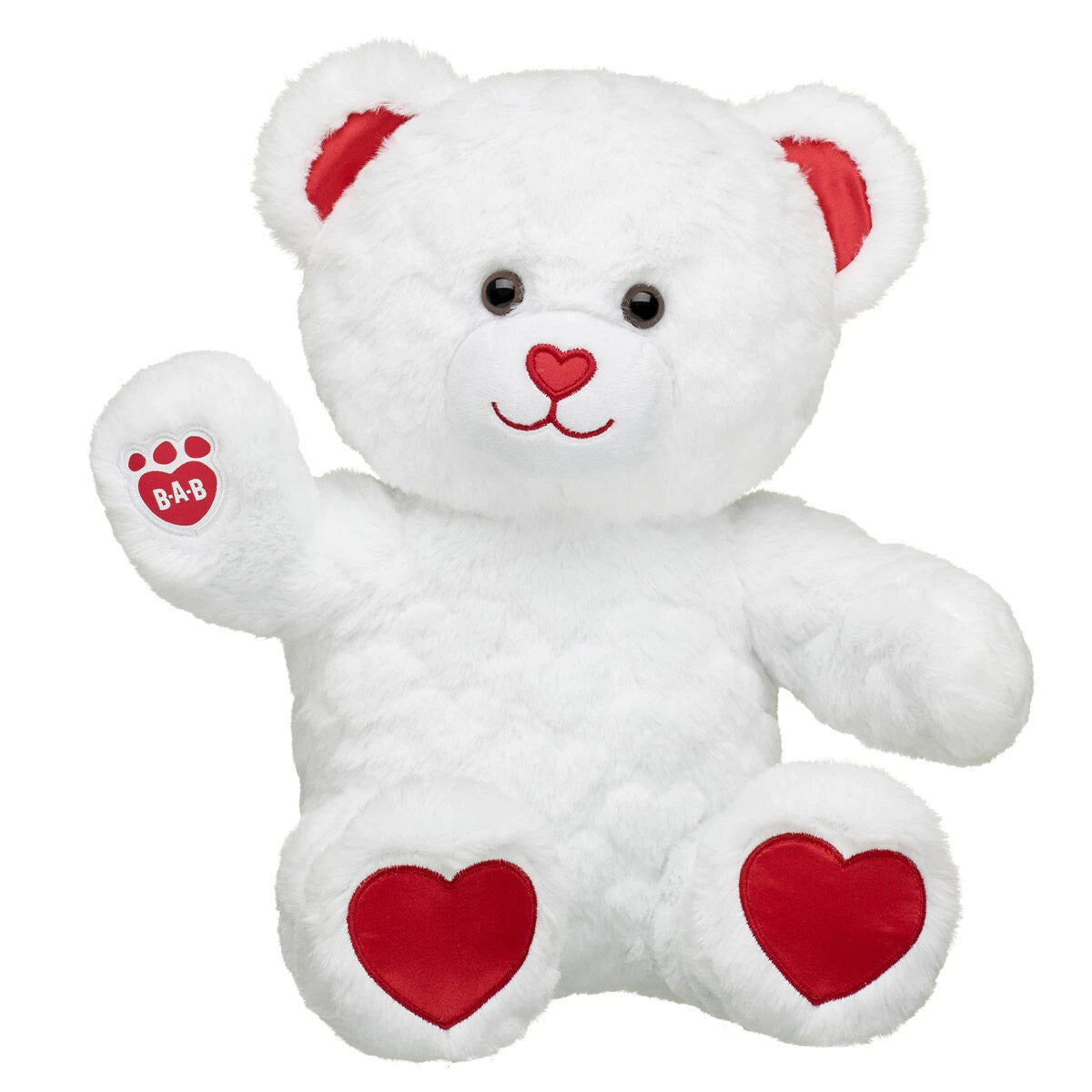 Online Exclusive Embossed Hearts Teddy Bear | Build-A-Bear® - US 3409