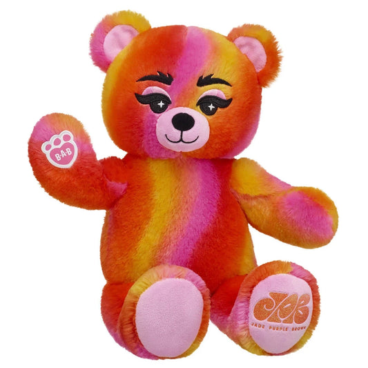 Vibe Out Bear by Jade Purple Brown | Build-A-Bear® - US 3003