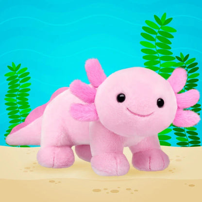 Pink Axolotl Stuffed Animal | Build-A-Bear® - US 6392