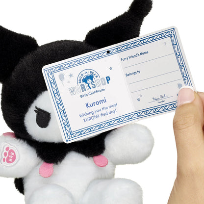 Hello Kitty® and Friends Mini Kuromi™ Plush | Build-A-Bear® - US 2886