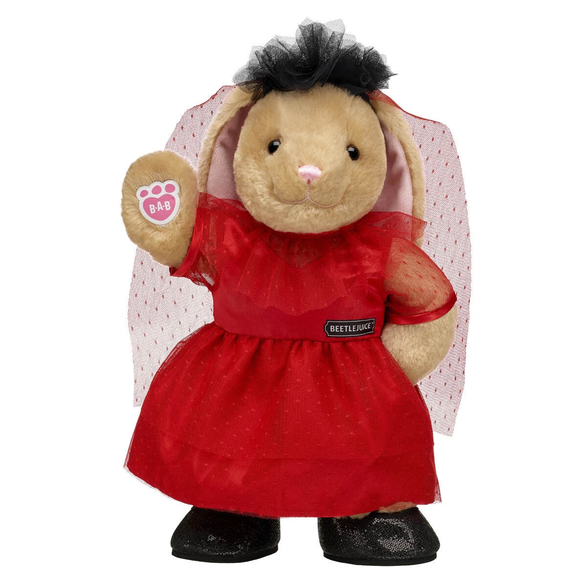 Beetlejuice Lydia Deetz Pawlette™ Shoes Set | Online Only | Build-A-Bear® - US 7177