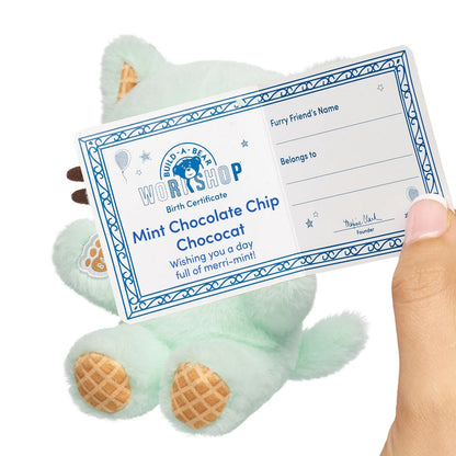 Build-A-Bear Mini Beans Mint Chocolate Chip Chococat | Build-A-Bear - US 4531