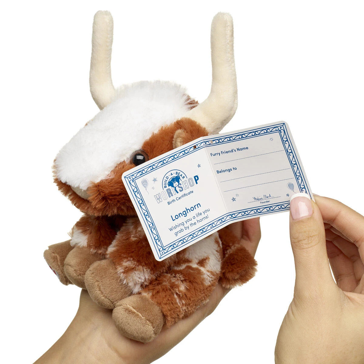 Mini Beans Longhorn Stuffed Animal | Build-A-Bear® - US 1698