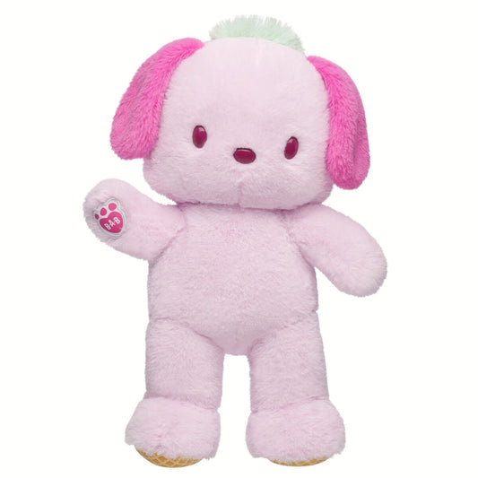 Sanrio Hello Kitty &amp; Friends Strawberry Ice Cream Pochacco Plush | Build-A-Bear - US 4033