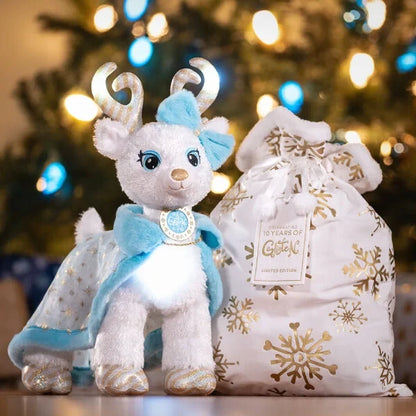 Limited Edition 10th Anniversary Glisten Reindeer Plush - US 8848