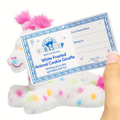 Build-A-Bear Mini Beans White Frosted Animal Cookie | BAB - US 3577