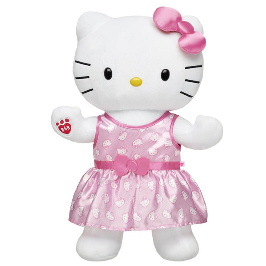 Pink Bow Hello Kitty® Plush Pink Dress Set | Build-A-Bear® - US 7152