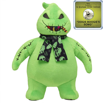 Disney Tim Burton's The Nightmare Before Christmas Neon Oogie Boogie Plush Gift Set with Sound | Build-A-Bear® - US 5179