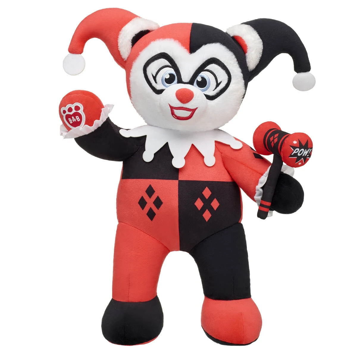 Online Exclusive Classic Harley Quinn™ Teddy Bear | Build-A-Bear® - US 7238