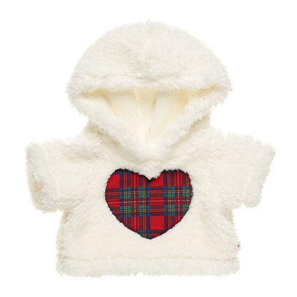 Tartan Heart Hoodie for Plush Toys | Build-A-Bear® - US 9013