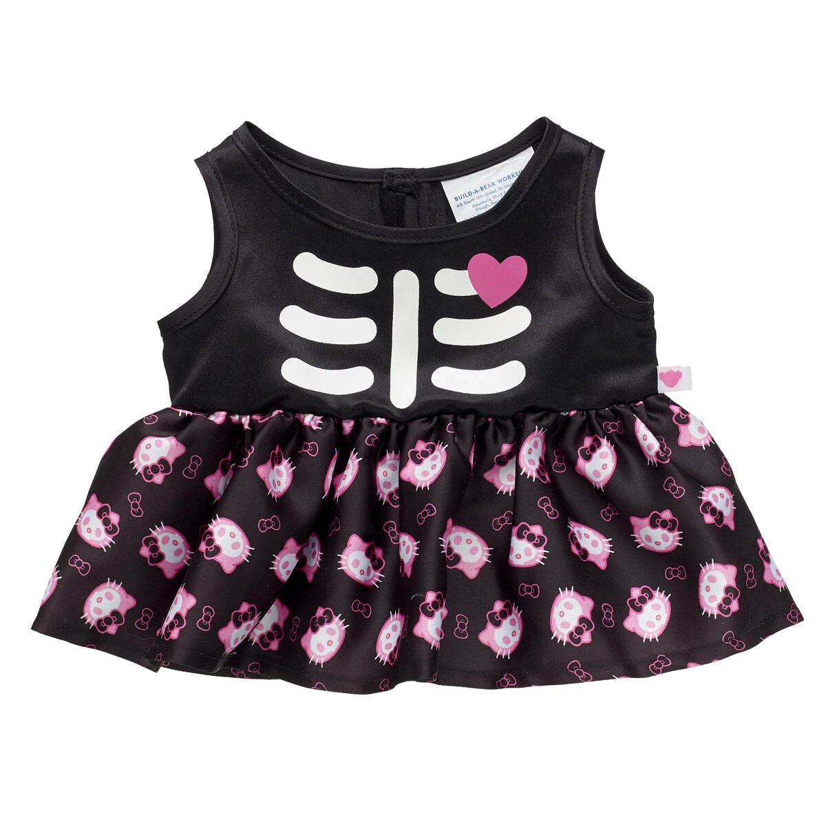 Sanrio® Skeleton Hello Kitty® Halloween Plush Set | Build-A-Bear® - US 6525