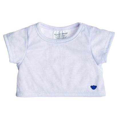 White T-Shirt for Stuffed Animals | Build-A-Bear® - US 5220