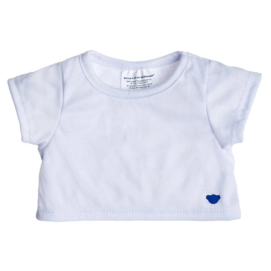 White T-Shirt for Stuffed Animals | Build-A-Bear® - US 5220