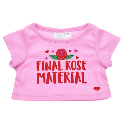 Final Rose Material T-Shirt for Plush Toys | Build-A-Bear® - US 9729
