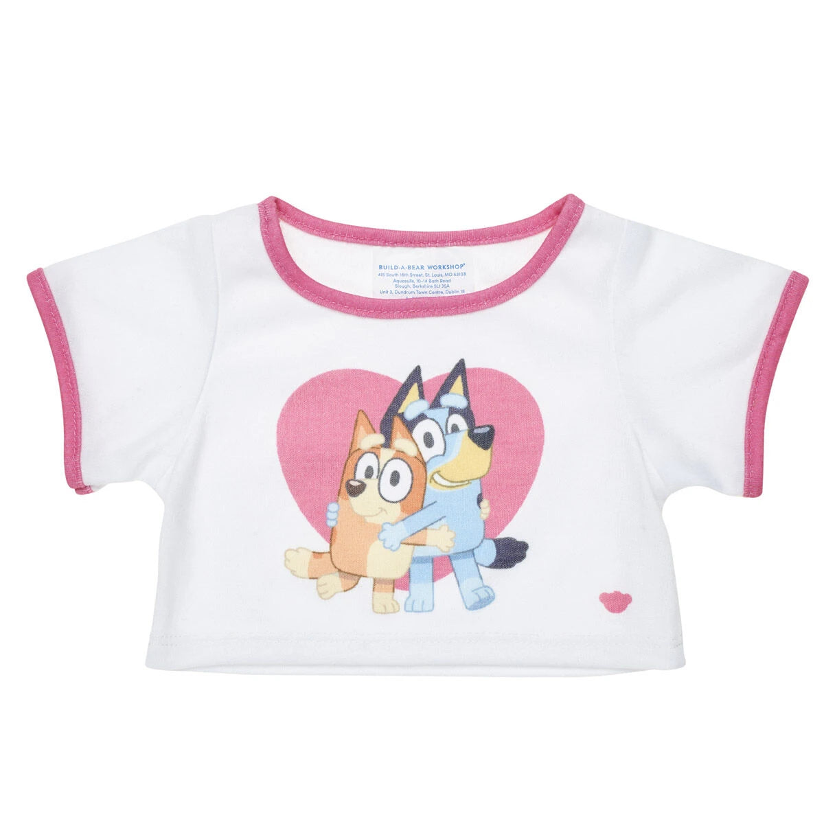 Bluey Heart T-Shirt | Build-A-Bear - US 7522