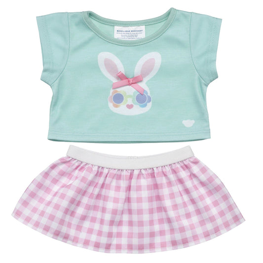 Gingham Bunny Easter Outfit 2 pc. | Build-A-Bear - US 1276