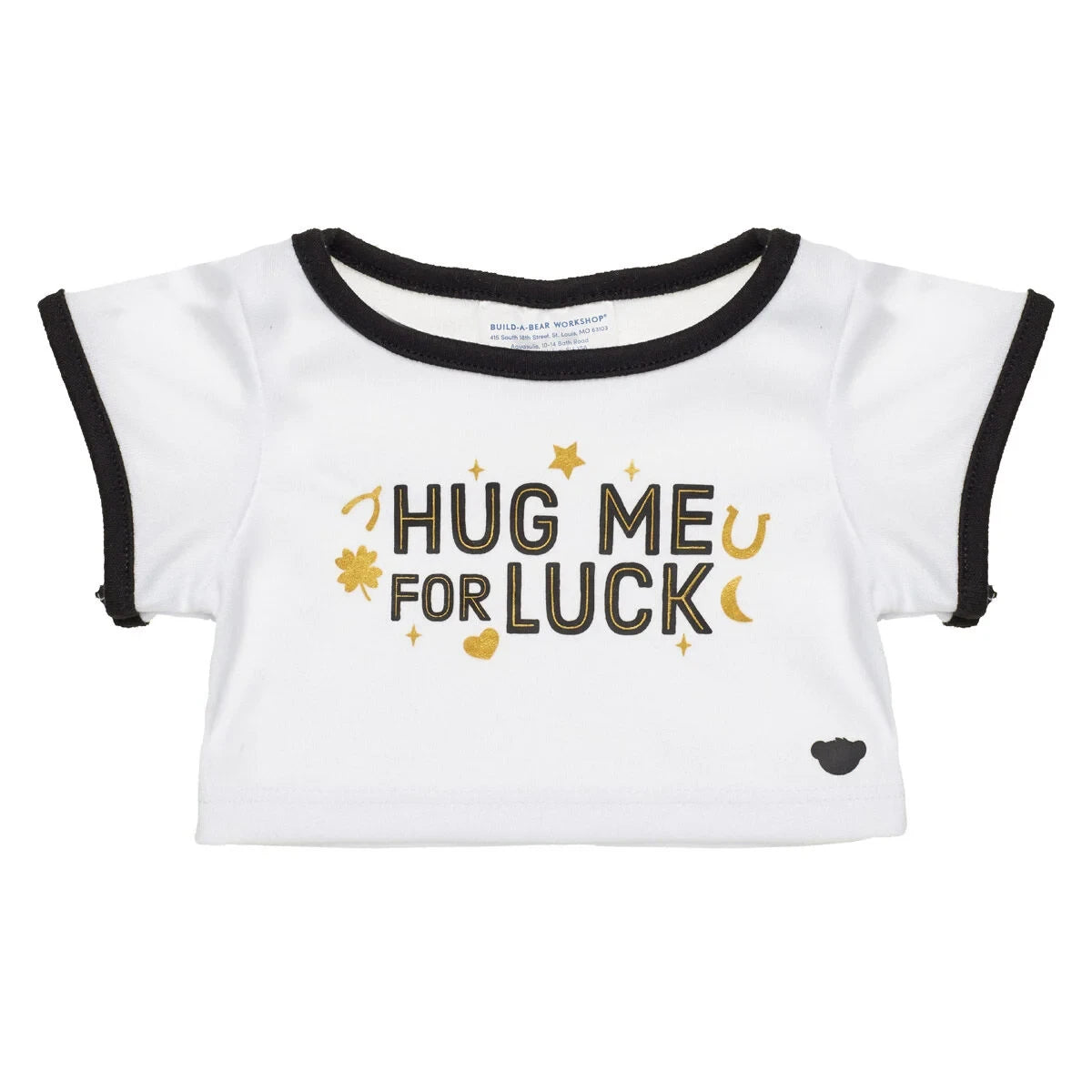 "Hug Me for Luck" T-Shirt for Plush Toys | Build-A-Bear® - US 3348