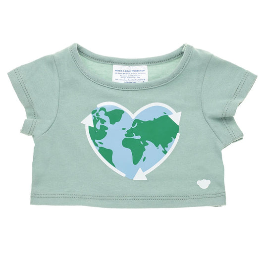 Earth Heart T-Shirt for Stuffed Animals | Build-A-Bear® - US 8395