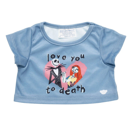 Nightmare Before Christmas Valentine's Tee for Plush Toys | Build-A-Bear® - US 6842