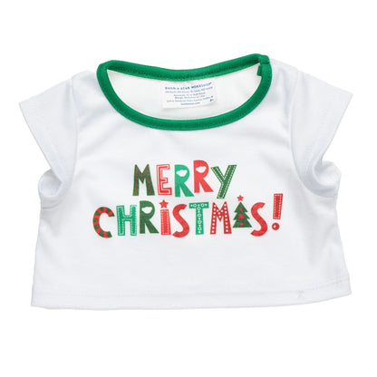 Merry Christmas T-Shirt for Stuffed Animals | Build-A-Bear® - US 9233