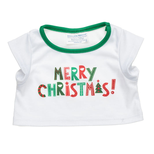 Merry Christmas T-Shirt for Stuffed Animals | Build-A-Bear® - US 4454